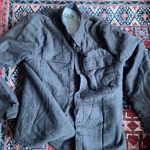 VSTR Premium, fleece button down with fur inside, size medium